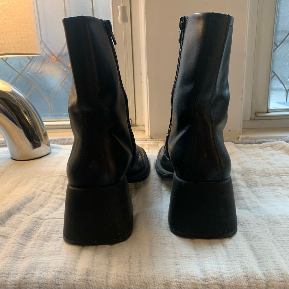 Vagabond Ansie Square Toe Ankle Boots, Black, Size EU 39, US 8.5 - Picture 4 of 10